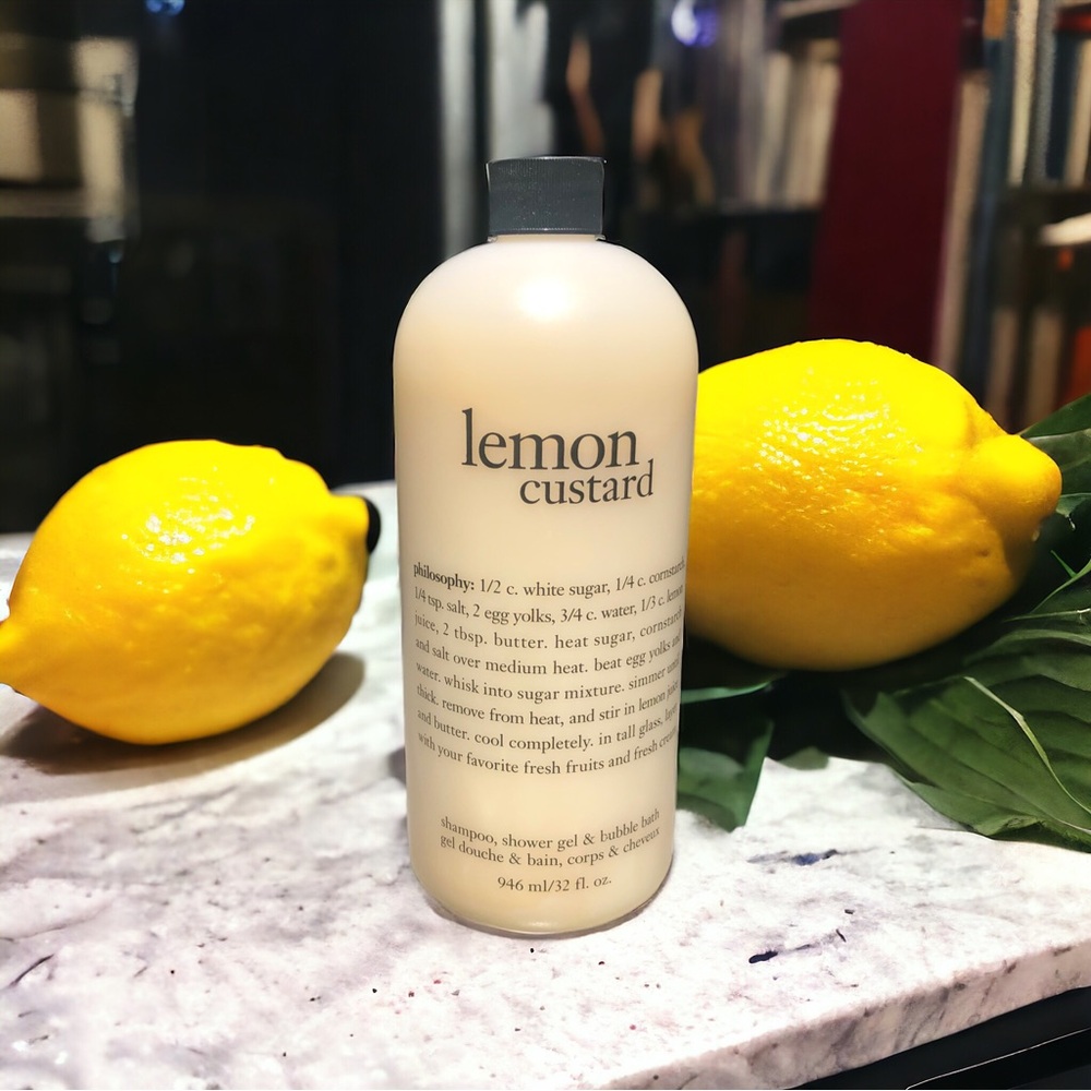 Philosophy Lemon Custard Shampoo, Shower Gel & Bubble Bath - 32 fl. oz. …